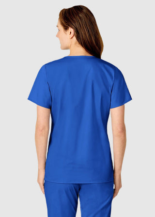 Wink Scrubs Women's Mock Wrap Nursing Scrub Top