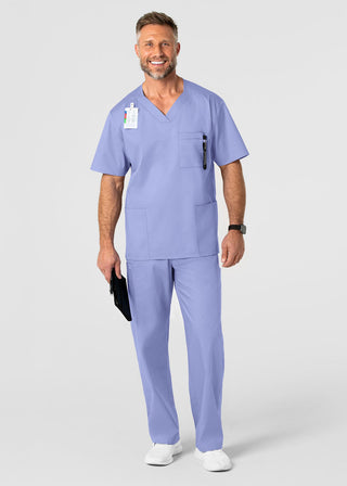 Wink Scrubs WonderWORK Men's V-Neck Top