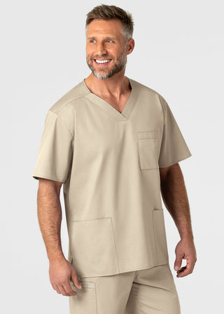 Wink Scrubs WonderWORK Men's V-Neck Top