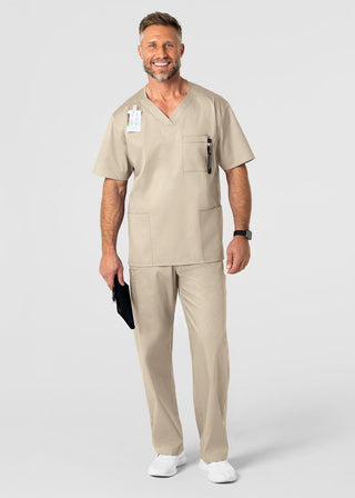 Wink Scrubs WonderWORK Men's V-Neck Top