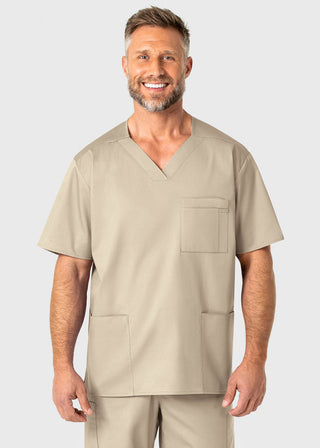 Wink Scrubs WonderWORK Men's V-Neck Top