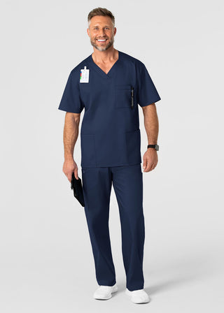 Wink Scrubs WonderWORK Men's V-Neck Top