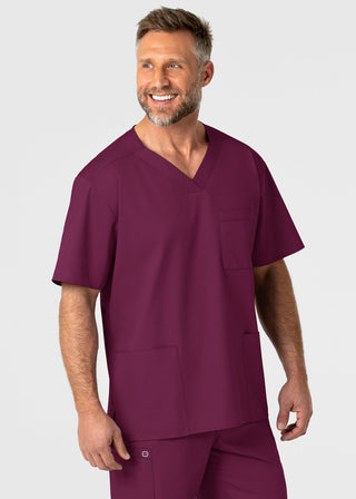 Wink Scrubs WonderWORK Men's V-Neck Top