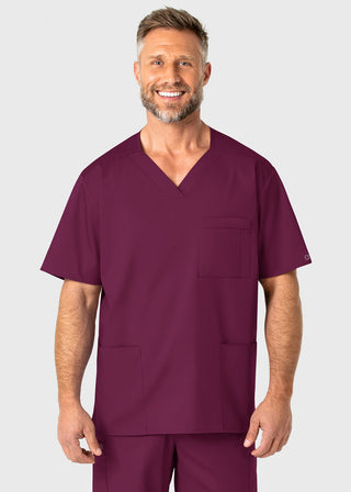 Wink Scrubs WonderWORK Men's V-Neck Top
