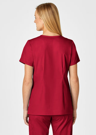 Wink Scrubs Women's Contoured V-Neck Solid Scrub Top