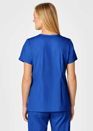 Wink Scrubs Women's Contoured V-Neck Solid Scrub Top