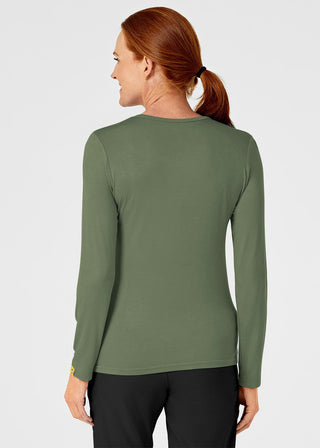 Wink Scrubs Layers Silky Long Sleeve Nursing Tee