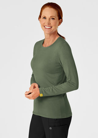 Wink Scrubs Layers Silky Long Sleeve Nursing Tee
