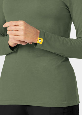 Wink Scrubs Layers Silky Long Sleeve Nursing Tee