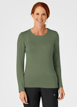 Wink Scrubs Layers Silky Long Sleeve Nursing Tee
