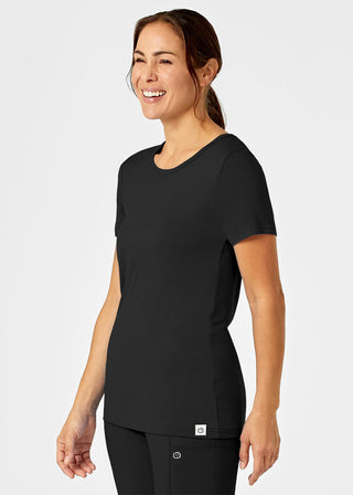 Wink Scrubs Women's Slinky Knit Short Sleeve Tee