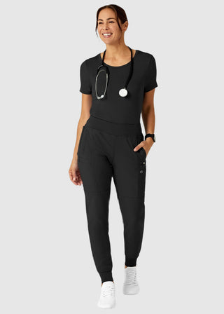 Wink Scrubs Women's Slinky Knit Short Sleeve Tee