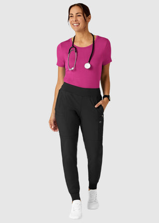 Wink Scrubs Women's Slinky Knit Short Sleeve Tee