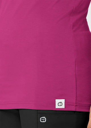 Wink Scrubs Women's Slinky Knit Short Sleeve Tee