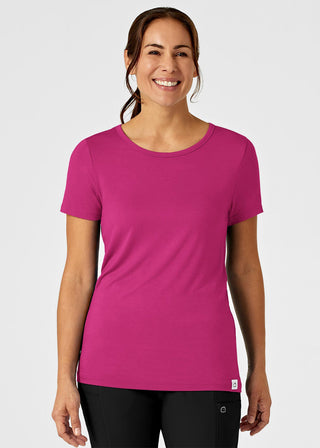 Wink Scrubs Women's Slinky Knit Short Sleeve Tee