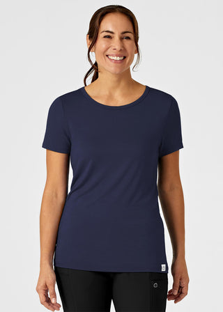 Wink Scrubs Women's Slinky Knit Short Sleeve Tee