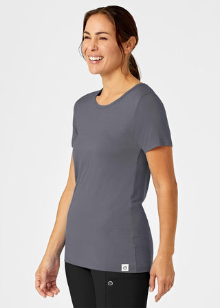 Wink Scrubs Women's Slinky Knit Short Sleeve Tee