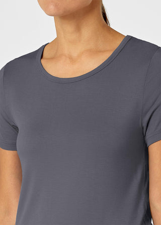 Wink Scrubs Women's Slinky Knit Short Sleeve Tee