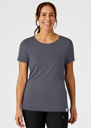 Wink Scrubs Women's Slinky Knit Short Sleeve Tee