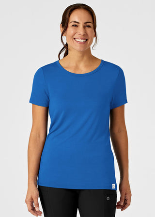 Wink Scrubs Women's Slinky Knit Short Sleeve Tee