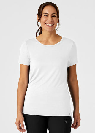 Wink Scrubs Women's Slinky Knit Short Sleeve Tee