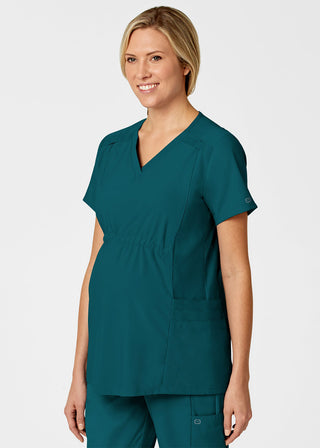 Wink Scrubs W123 Women's Maternity V-Neck Scrub Top
