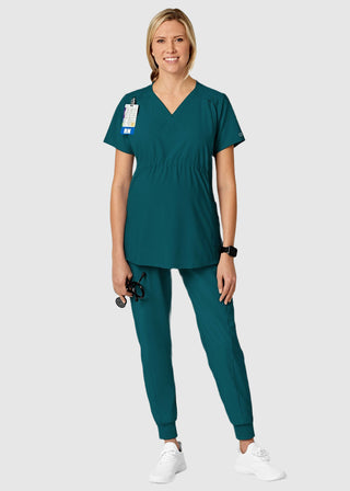 Wink Scrubs W123 Women's Maternity V-Neck Scrub Top
