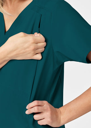 Wink Scrubs W123 Women's Maternity V-Neck Scrub Top