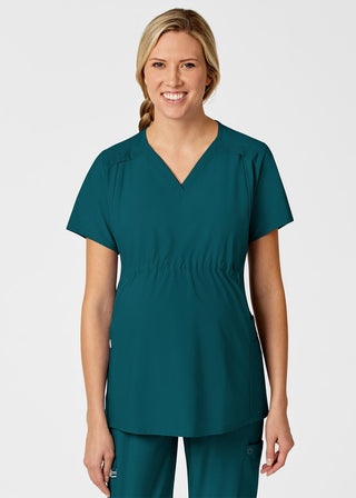 Wink Scrubs W123 Women's Maternity V-Neck Scrub Top