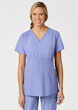 Wink Scrubs W123 Women's Maternity V-Neck Scrub Top