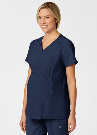 Wink Scrubs W123 Women's Maternity V-Neck Scrub Top