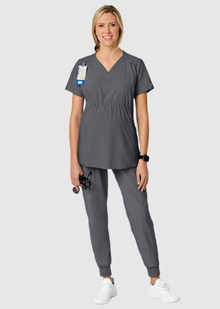 Wink Scrubs W123 Women's Maternity V-Neck Scrub Top