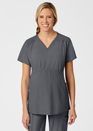 Wink Scrubs W123 Women's Maternity V-Neck Scrub Top