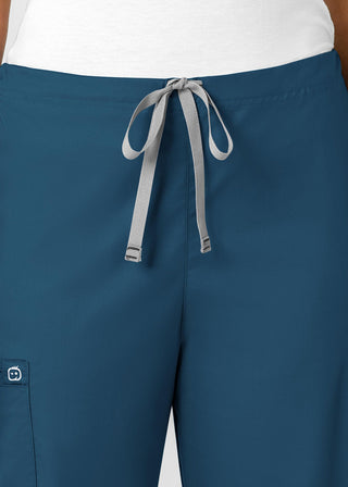 Wink Scrubs WonderWORK Unisex Straight Leg Drawstring Cargo Tall Pant