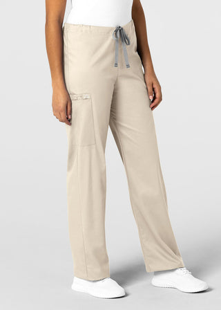 Wink Scrubs WonderWORK Unisex Straight Leg Drawstring Cargo Tall Pant
