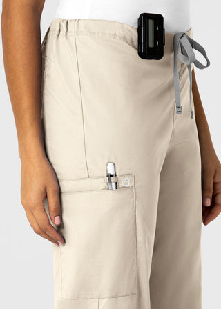 Wink Scrubs WonderWORK Unisex Straight Leg Drawstring Cargo Tall Pant