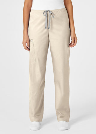 Wink Scrubs WonderWORK Unisex Straight Leg Drawstring Cargo Tall Pant