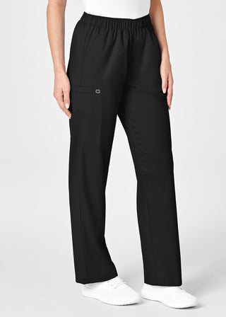 Wink Scrubs WonderWORK Women's Petite Elastic Waist Pant