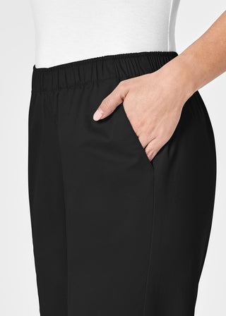 Wink Scrubs WonderWORK Women's Petite Elastic Waist Pant