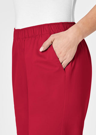 Wink Scrubs WonderWORK Women's Petite Elastic Waist Pant