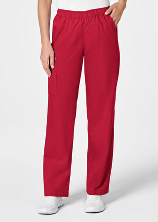 Wink Scrubs WonderWORK Women's Petite Elastic Waist Pant