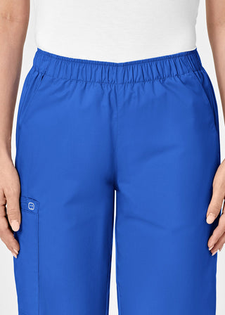 Wink Scrubs WonderWORK Women's Petite Elastic Waist Pant