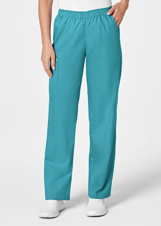 Wink Scrubs WonderWORK Women's Petite Elastic Waist Pant