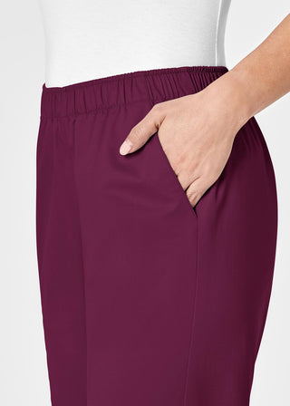 Wink Scrubs WonderWORK Women's Petite Elastic Waist Pant