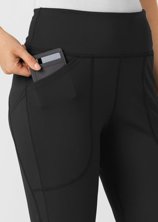 Wink Scrubs Wink Renew Knit Women's Flare Yoga Scrub Pant