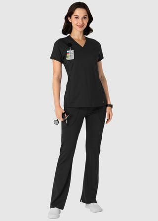 Wink Scrubs Wink Renew Knit Women's Flare Yoga Scrub Pant