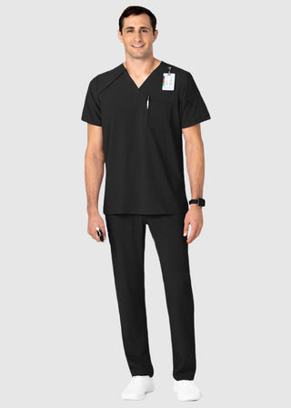 Wink Scrubs wink Renew Men's EZ Zip Scrub Top