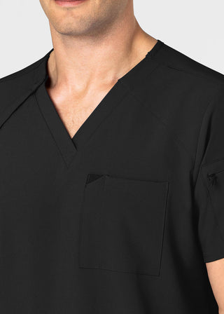 Wink Scrubs wink Renew Men's EZ Zip Scrub Top