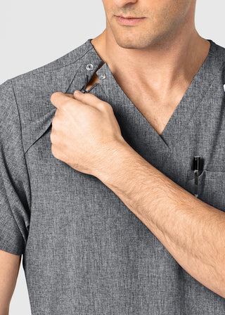 Wink Scrubs wink Renew Men's EZ Zip Scrub Top