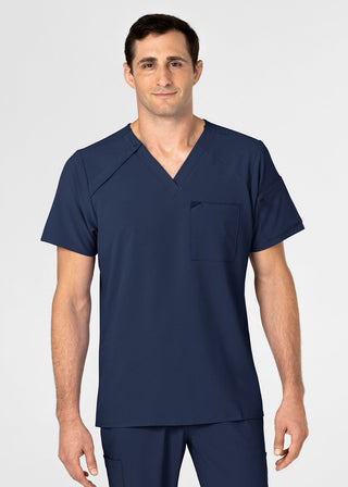 Wink Scrubs wink Renew Men's EZ Zip Scrub Top
